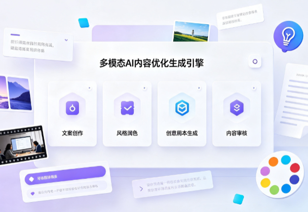 若尔盖县AI智能内容优化创新 多模态生成技术丰富数字内容创作生态